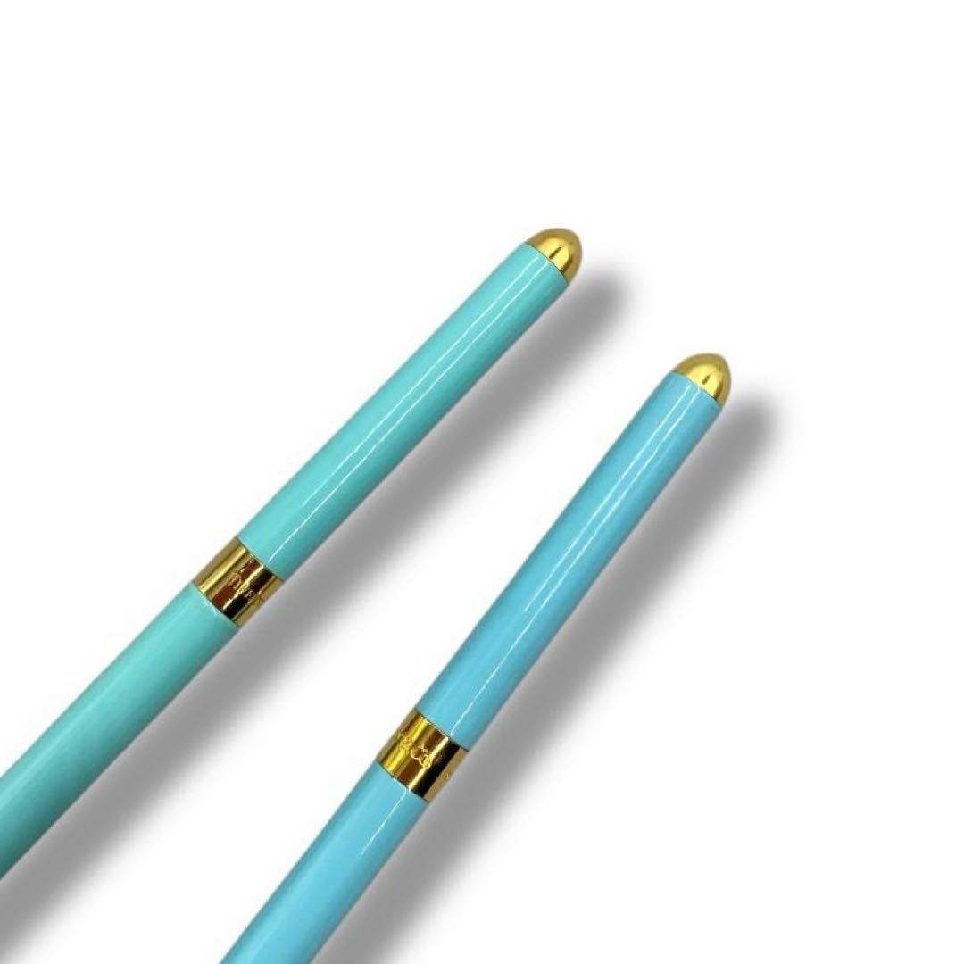 美品 ティファニー ボールペン セット 2本 ビンテージ シルバー ブルー