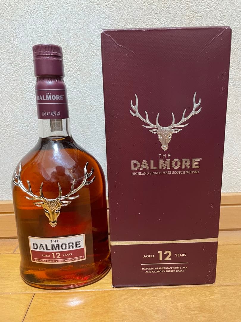 ダルモア 12年 新品未開封 箱付き DALMORE シングルモルト ウイスキー