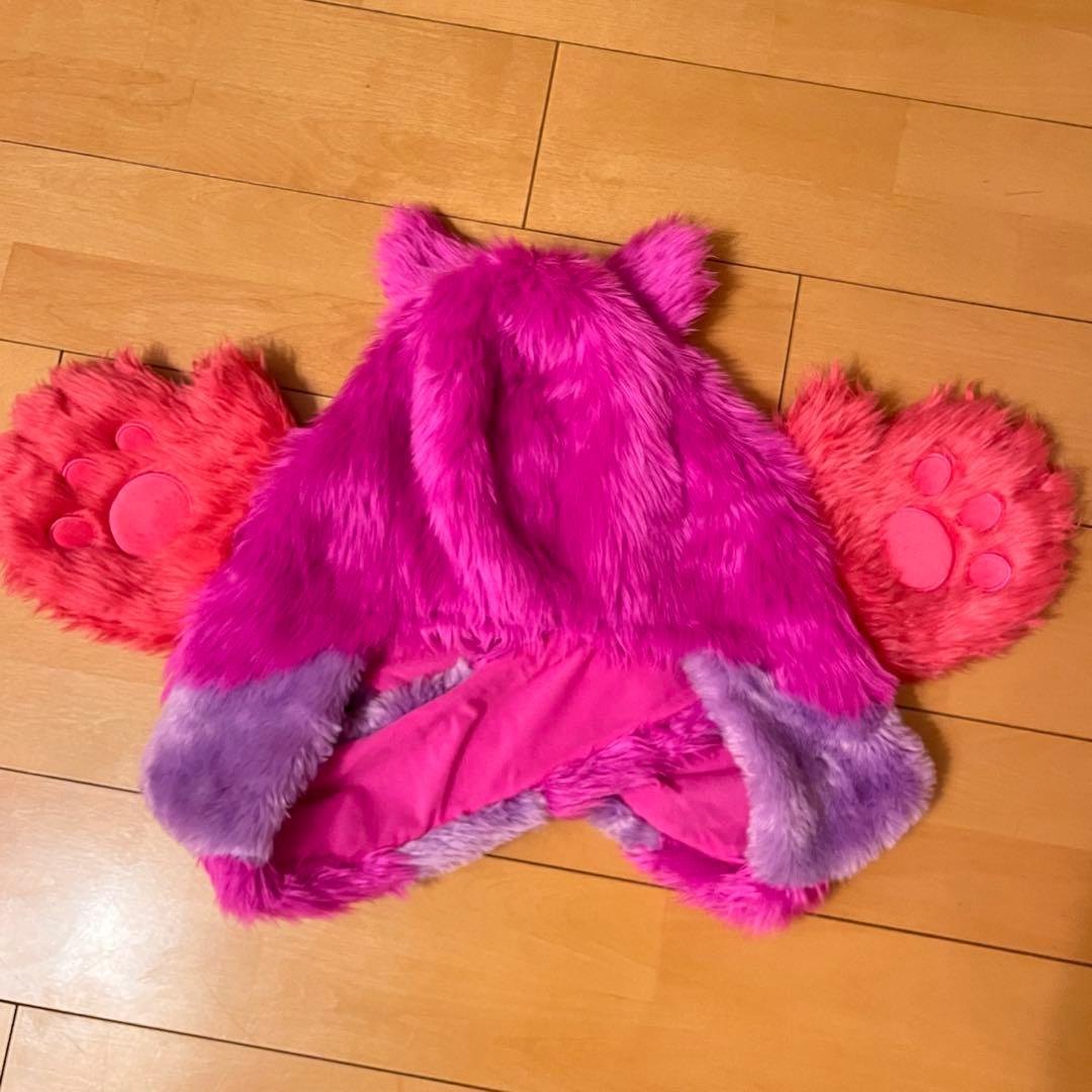 ディズニー チェシャ猫 マフラーファンキャップ - メルカリ