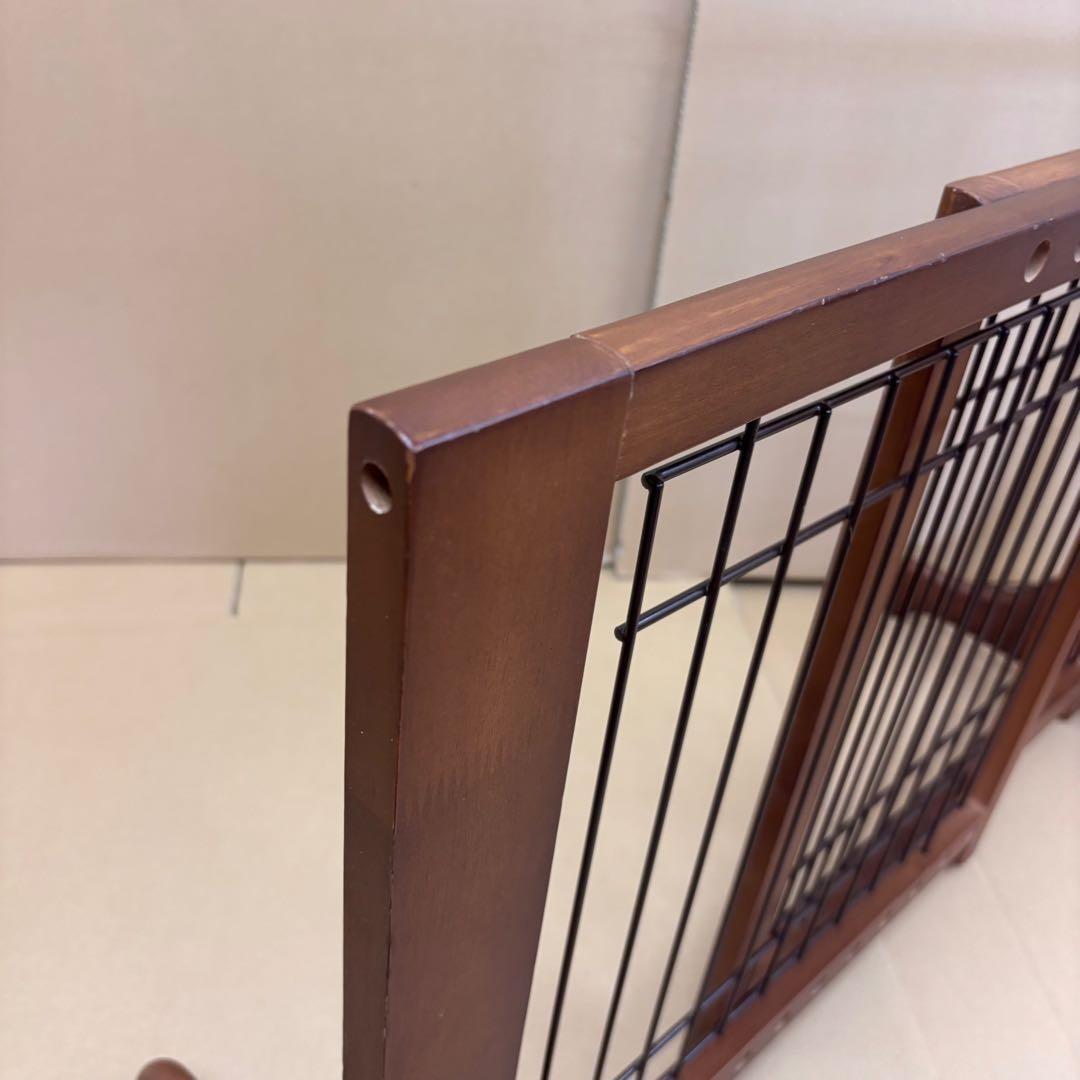 Petio 木製置くだけゲート ダークブラウン 徹底比較】犬用ゲートの