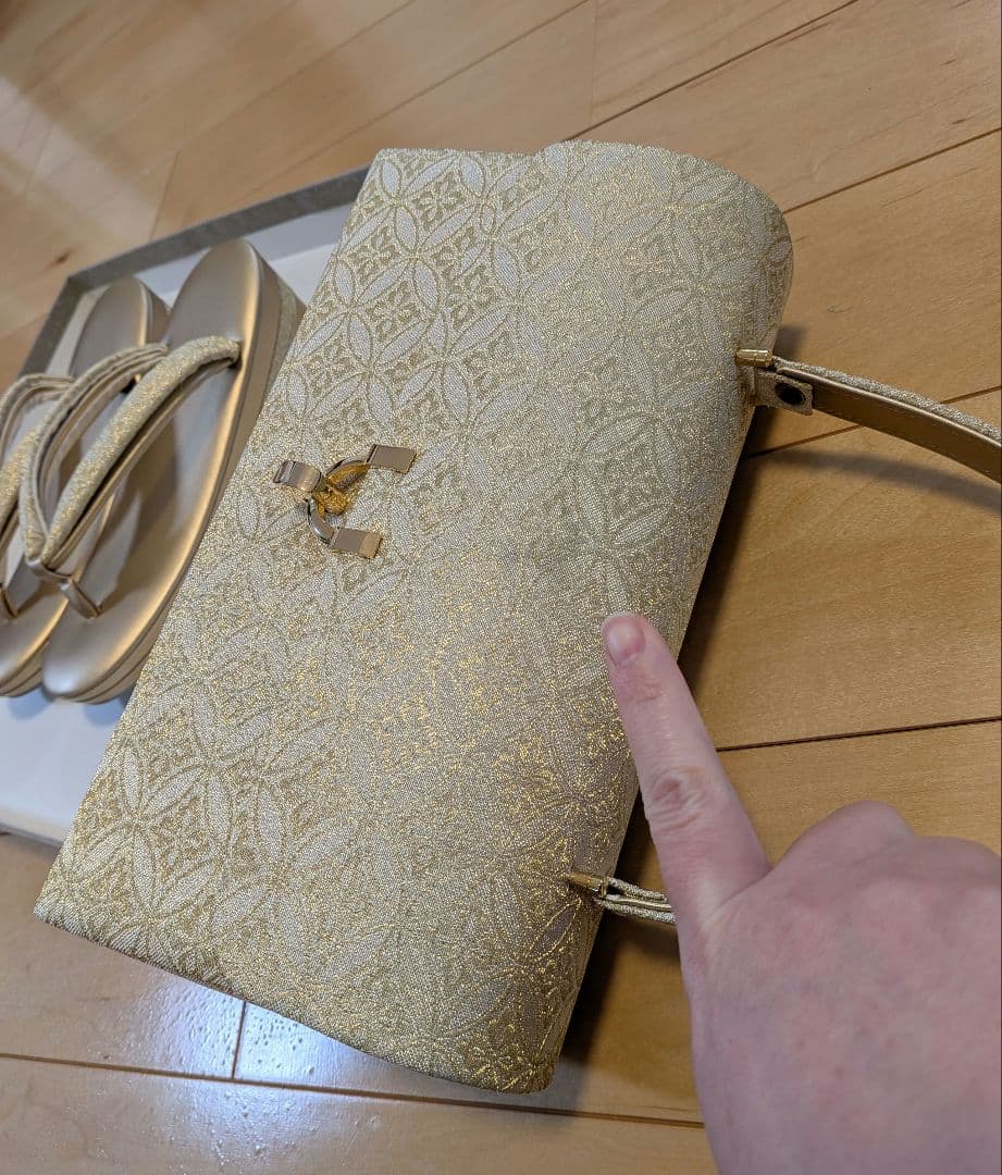 礼装　和装バッグ草履セット　結婚式　入学式　卒業式