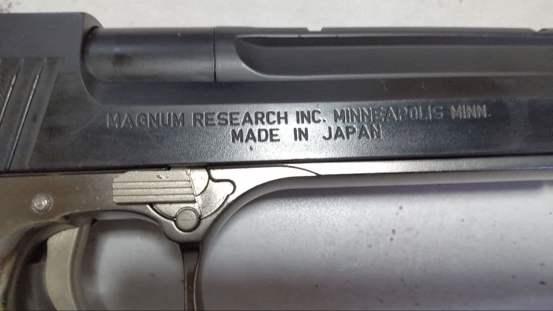 お勧め❗️マルイデザートイーグル50AEバイオハザード ´98限定品後期スライド