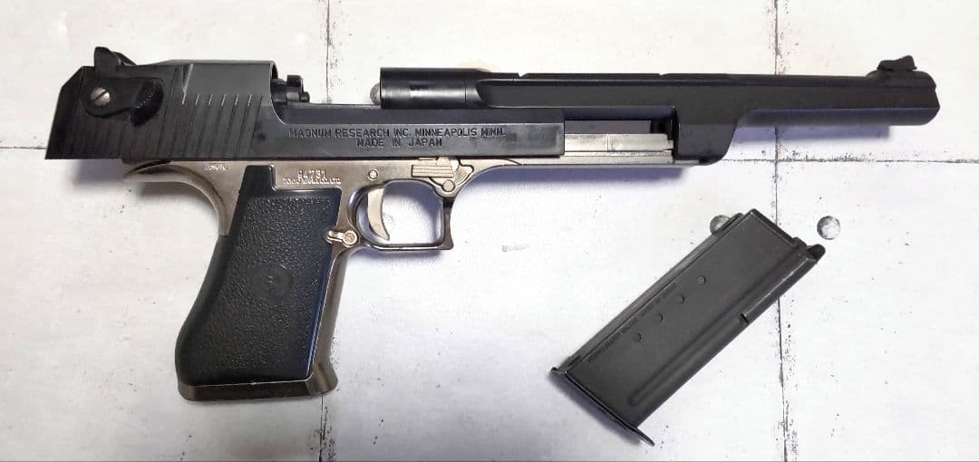 お勧め❗️マルイデザートイーグル50AEバイオハザード ´98限定品後期スライド