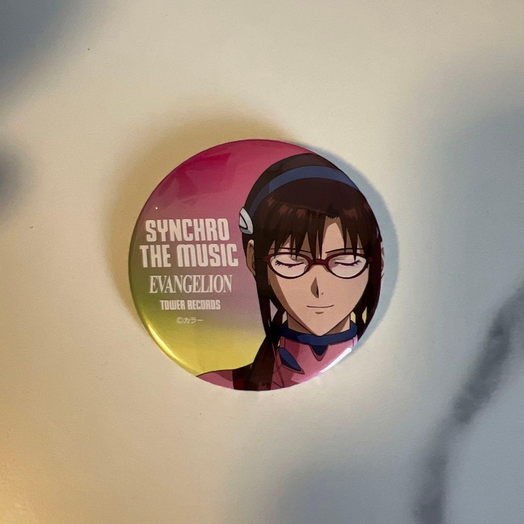 美品】新世紀エヴァンゲリオン マリ タワーレコード 缶バッジ