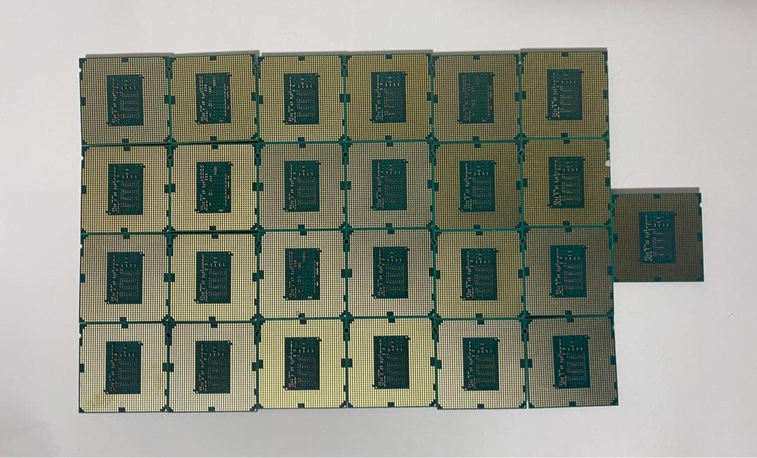 中古CPU Intel Core i7-4790 3.60Ghz 25個セット