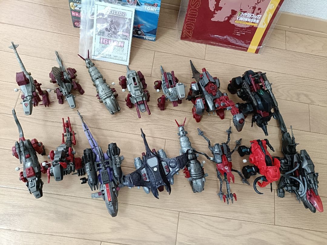 旧ゾイド　復刻版　ゼンマイ式　15体セット　ガイロス帝国 　ゼネバス帝国