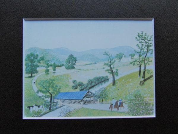 グランマ・モーゼス、『ミズーリ』、希少画集画、状態良好、新品高級