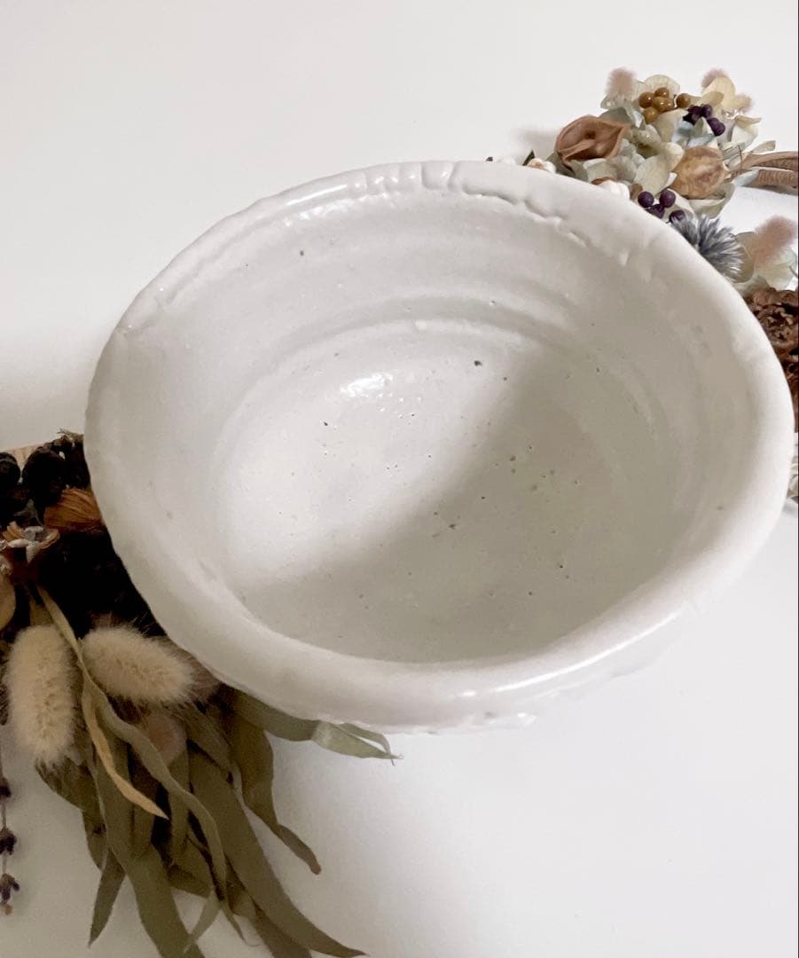 萩焼 山根清玩 鬼萩 足割り高台 新品 光彩庵 抹茶碗 陶器