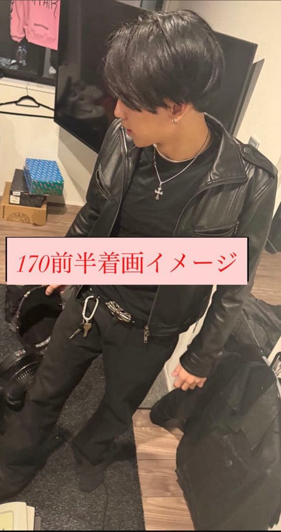 archive FUGA black leather Jacket vkei - メルカリ