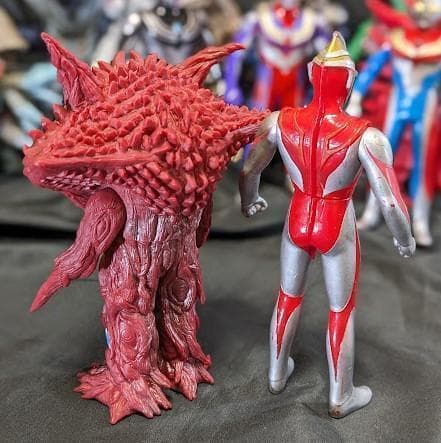 ウルトラマンティガ・ダイナ・ガイア＆登場怪獣（バンダイ）ソフビ12体