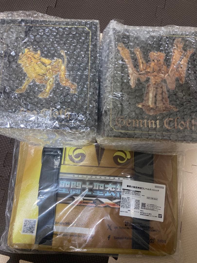 聖闘士聖衣神話EX レオアイオリア ジェミニサガ リバイバル版　　ノベルティ付き