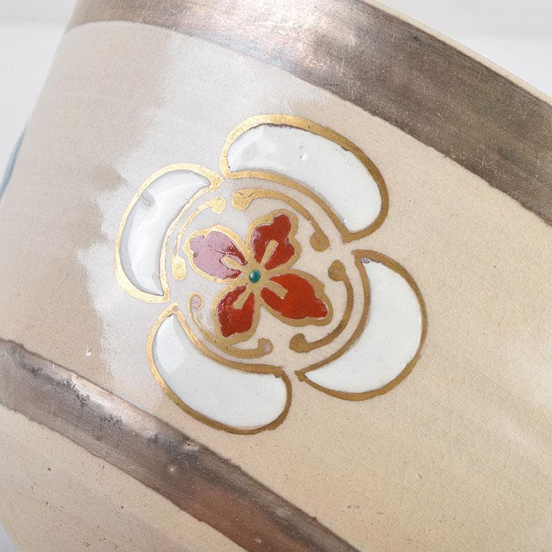 茶道具 犬山焼 犬山本窯 尾関作十郎造 数茶碗 十客 共箱