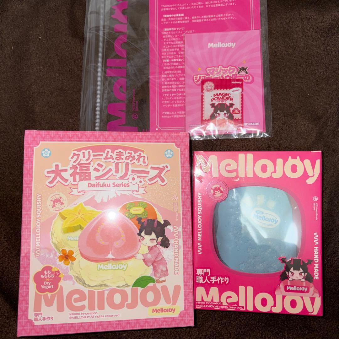 新品未開封】 メロジョイ 大福シリーズ 半熟チーズココナッツ Mellojoy
