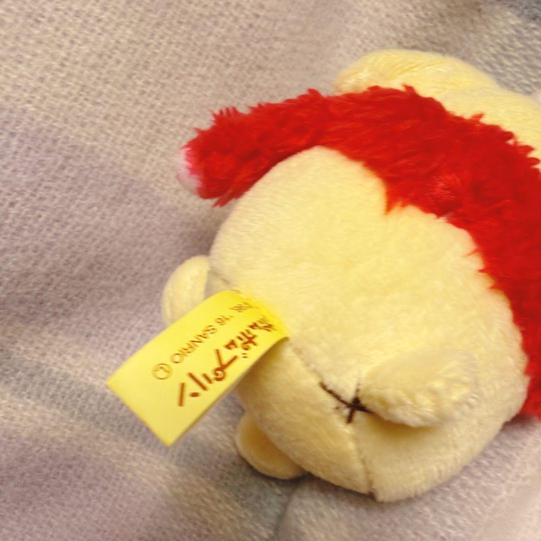 ポムポムプリンカフェ　マスコット　靴下の中にマフィン