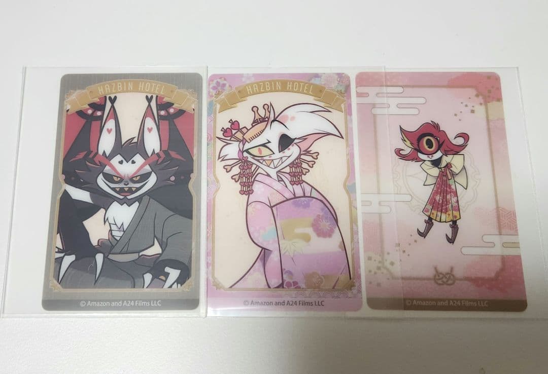 ハズビンホテル メモリアルクリアカード エンジェル ハスク ニフティ