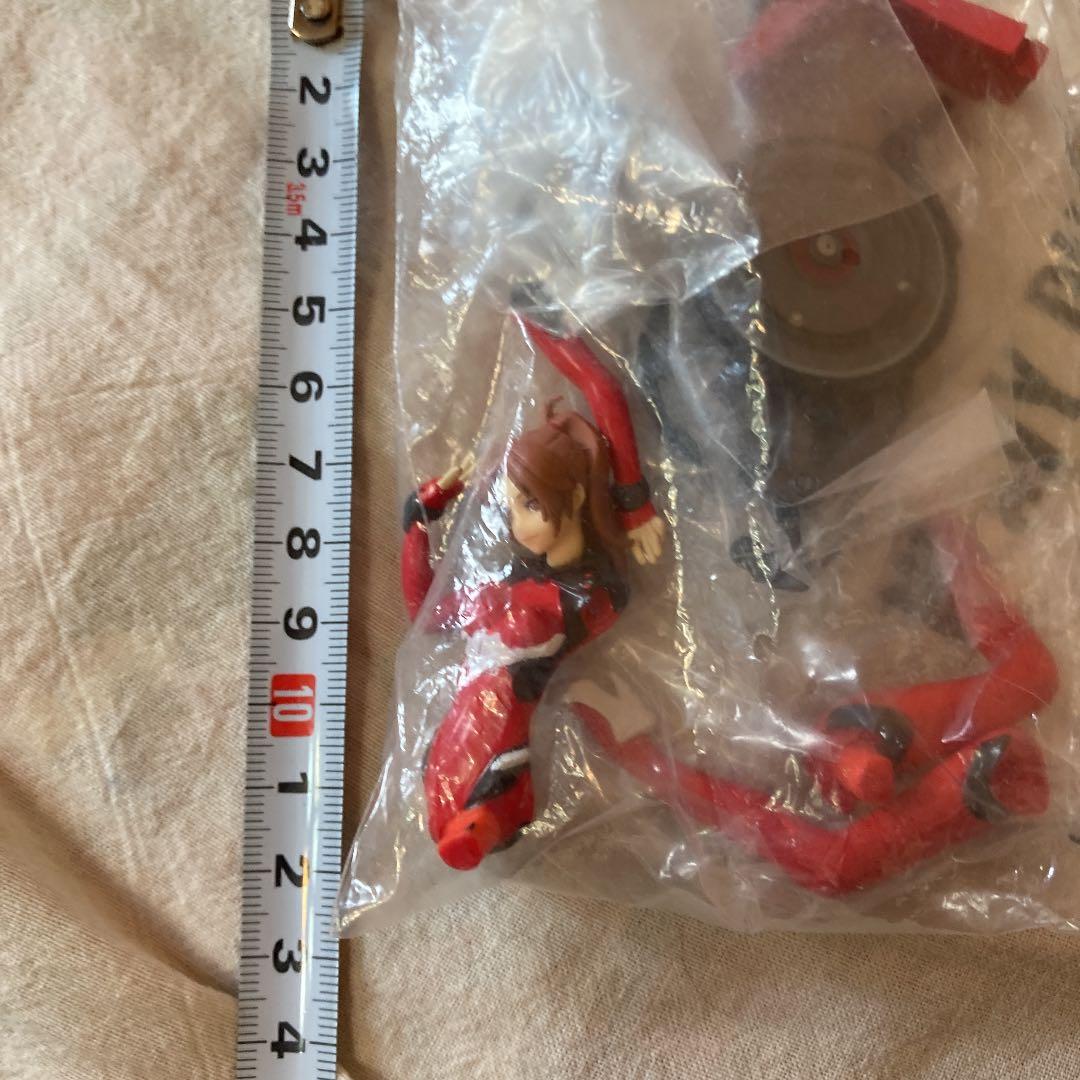 新品　未開封　美女フィギュア　レッドスーツ　車椅子　自信ないですエヴァ　アスカ