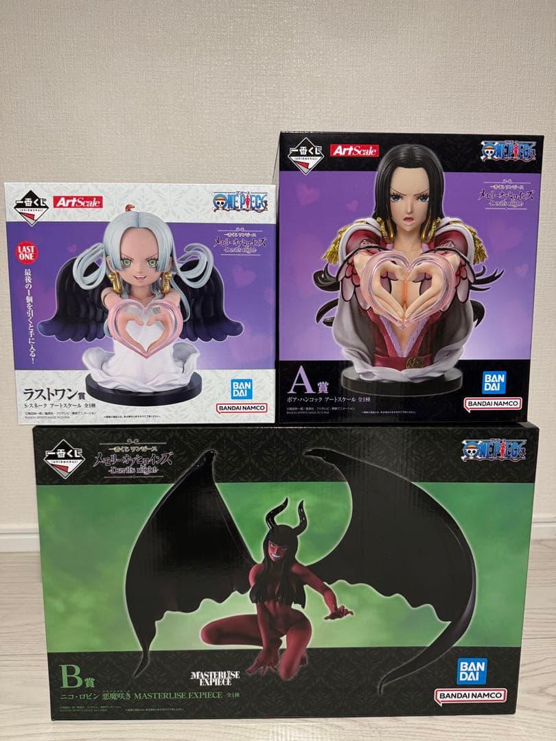 ワンピース 一番くじ A賞 ハンコック B賞 ロビン ラストワン賞 S