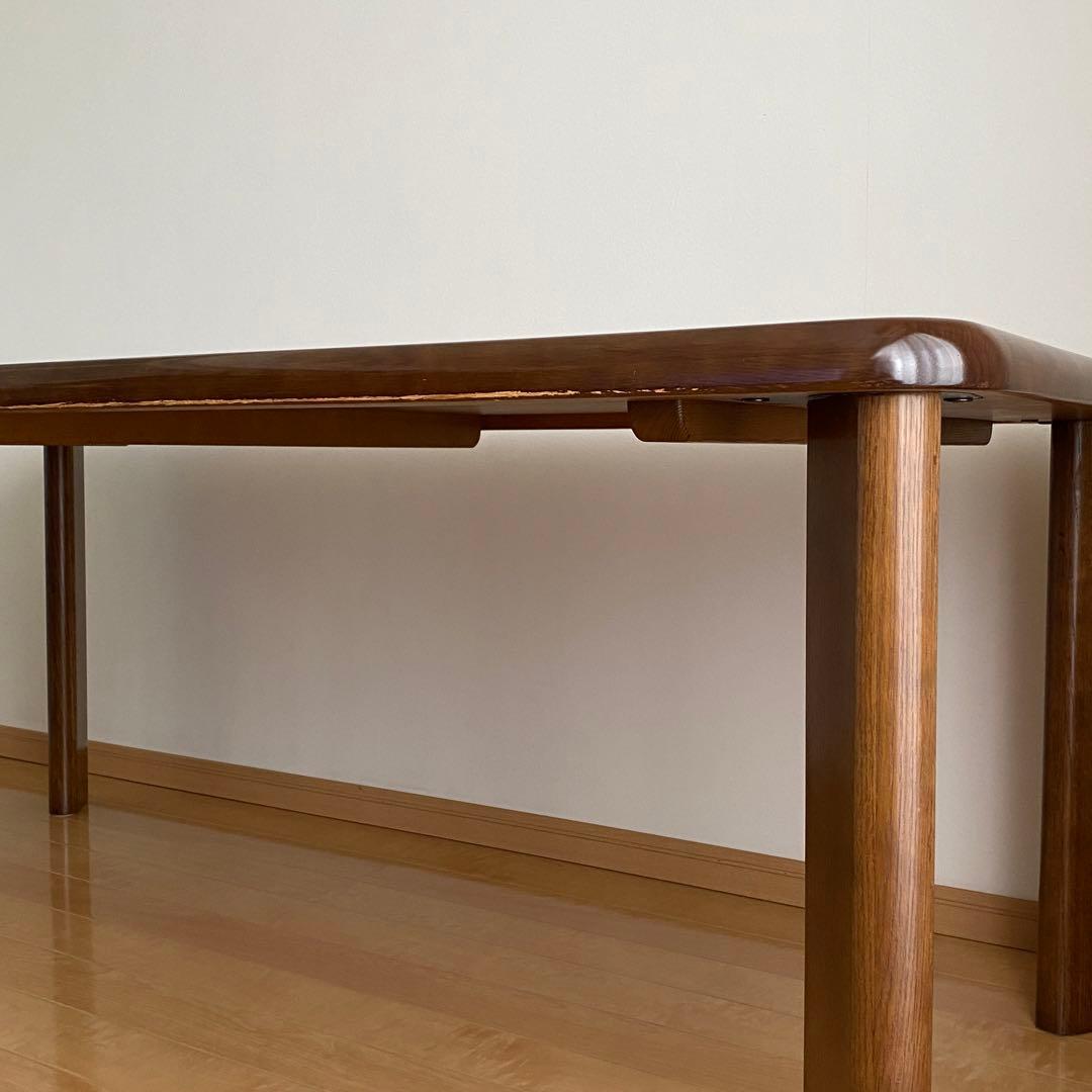 【飛騨産業】ダイニングテーブル　180／キツツキマーク　※ダイニング7点セット※