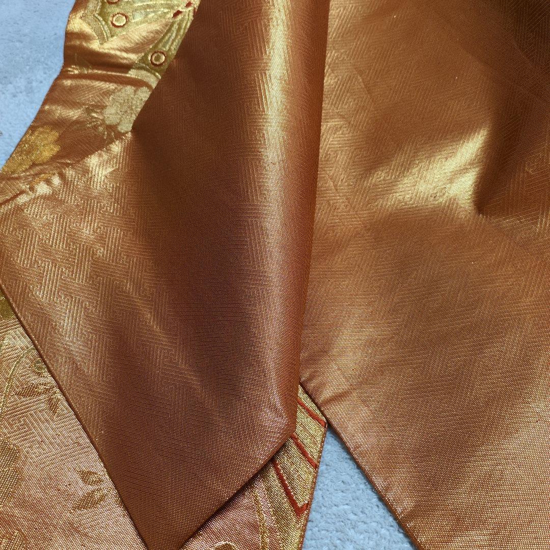 161センチ格式ある振袖帯セット 正絹