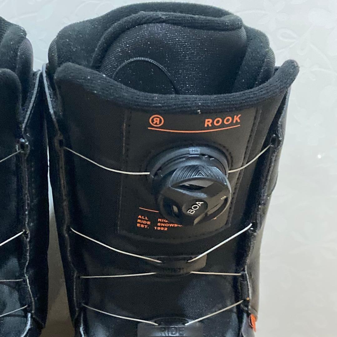 RIDE ライド ROOK スノーボードブーツ26.5cm　　BOA スノボ 黒