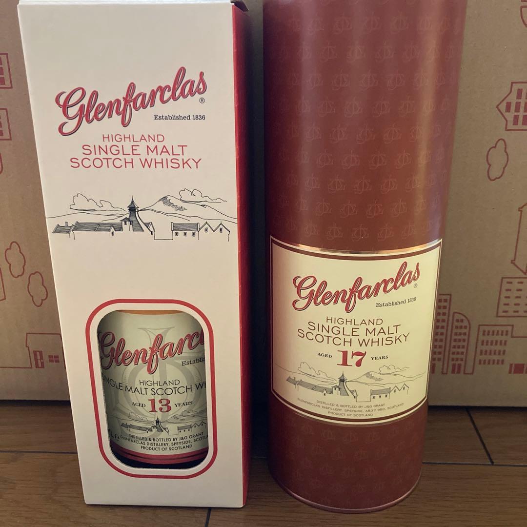 Glenfarclas 13年 & 17年 セット Glenfarclas 13年 & 17年 セット Glenfarclas 13年 & 17年 シングル