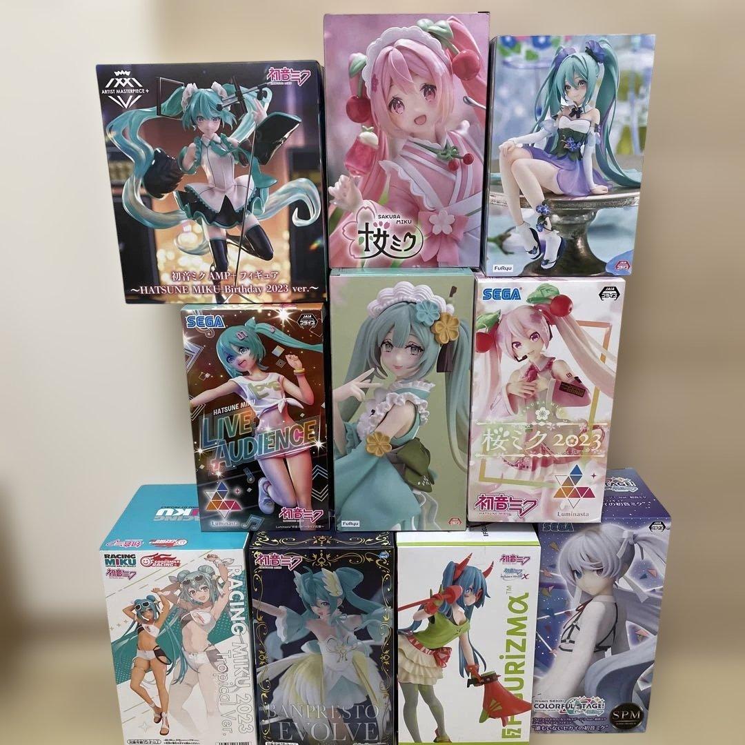 初音ミク フィギュアまとめ売り10体セット
