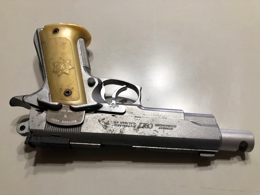 WAニュースーパーコンバットコマンダーカスタム ステンレスシルバー