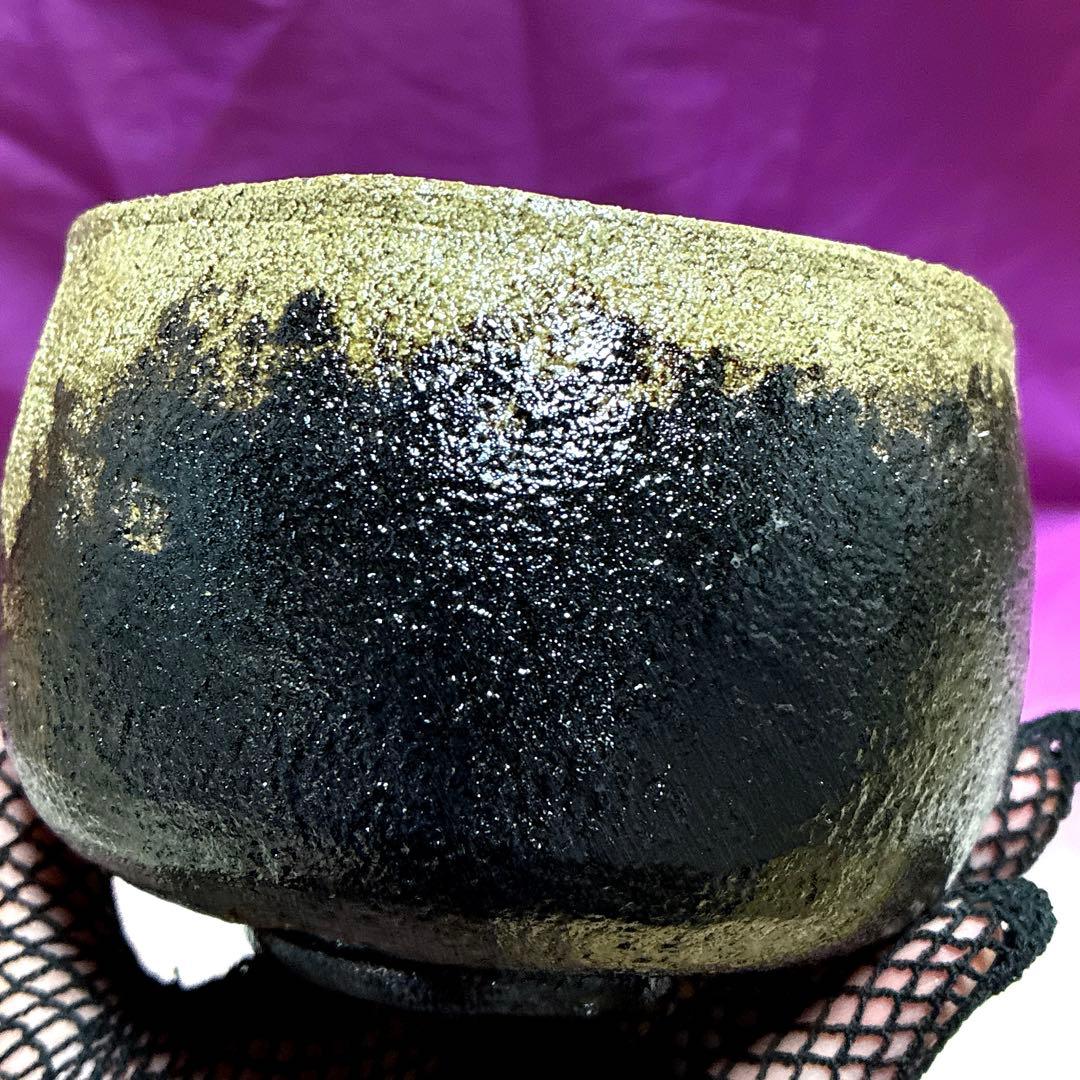 茶盌】光悦✨黒楽 『時雨』桂窯✨作者：伊藤 桂楽