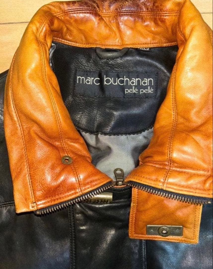 「肉厚」90’s pelle pelle オールレザージャケット