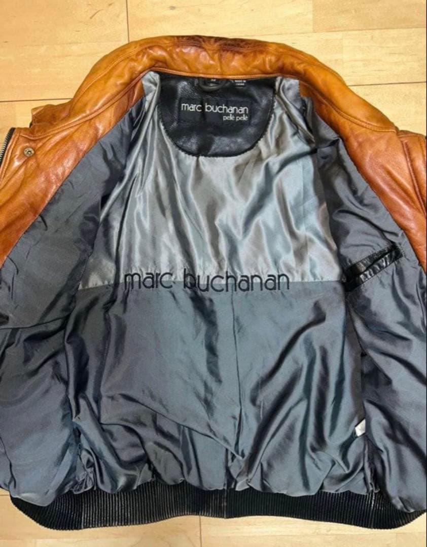 「肉厚」90’s pelle pelle オールレザージャケット