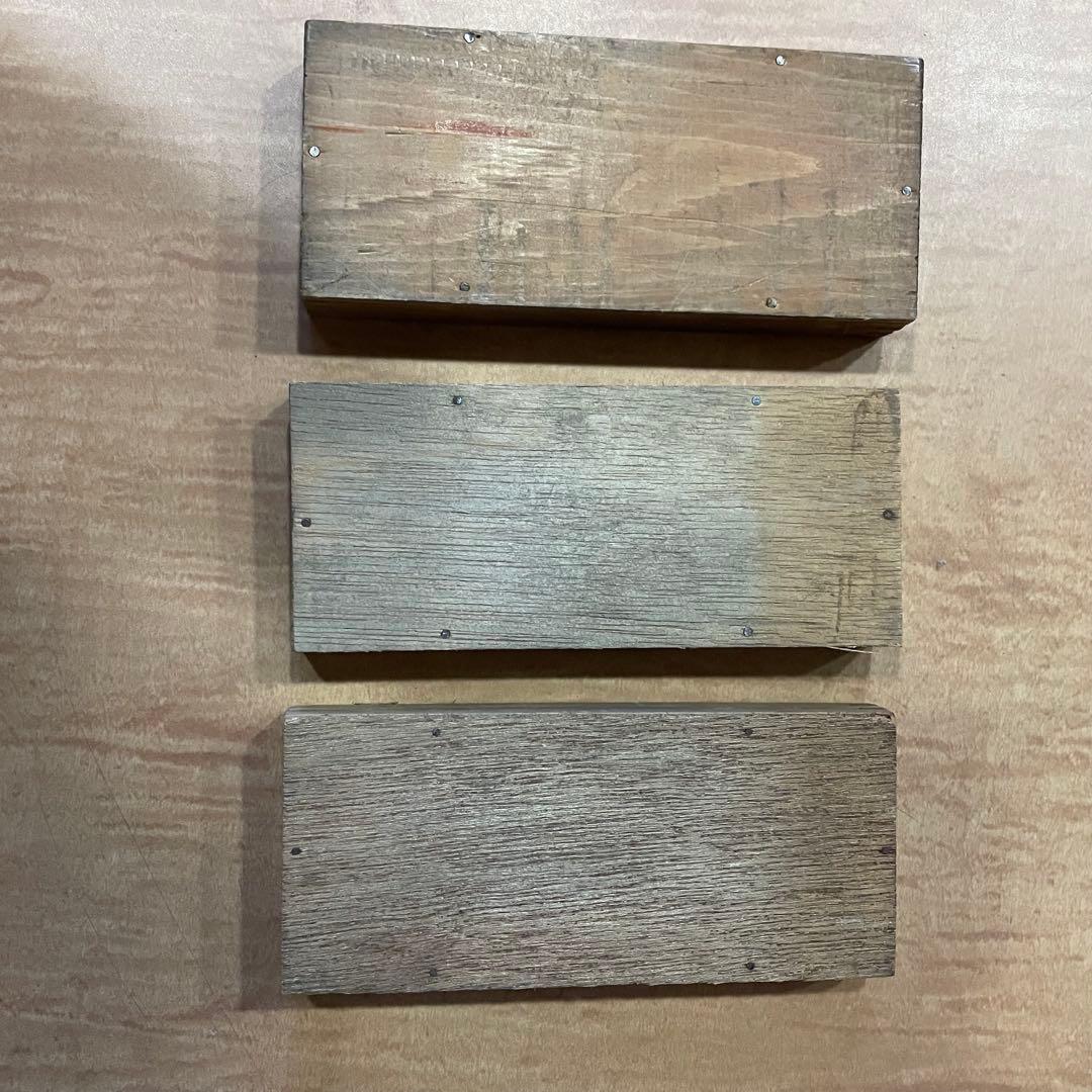 珍しい小型】B150-1/活版印刷所で使われていた小箱（文選箱）100枚