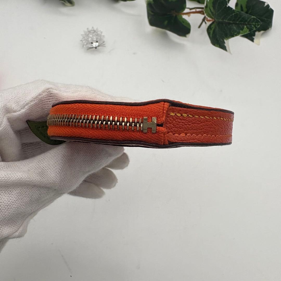 【guu様】エルメス　フルーツ ケース　オレンジ　G