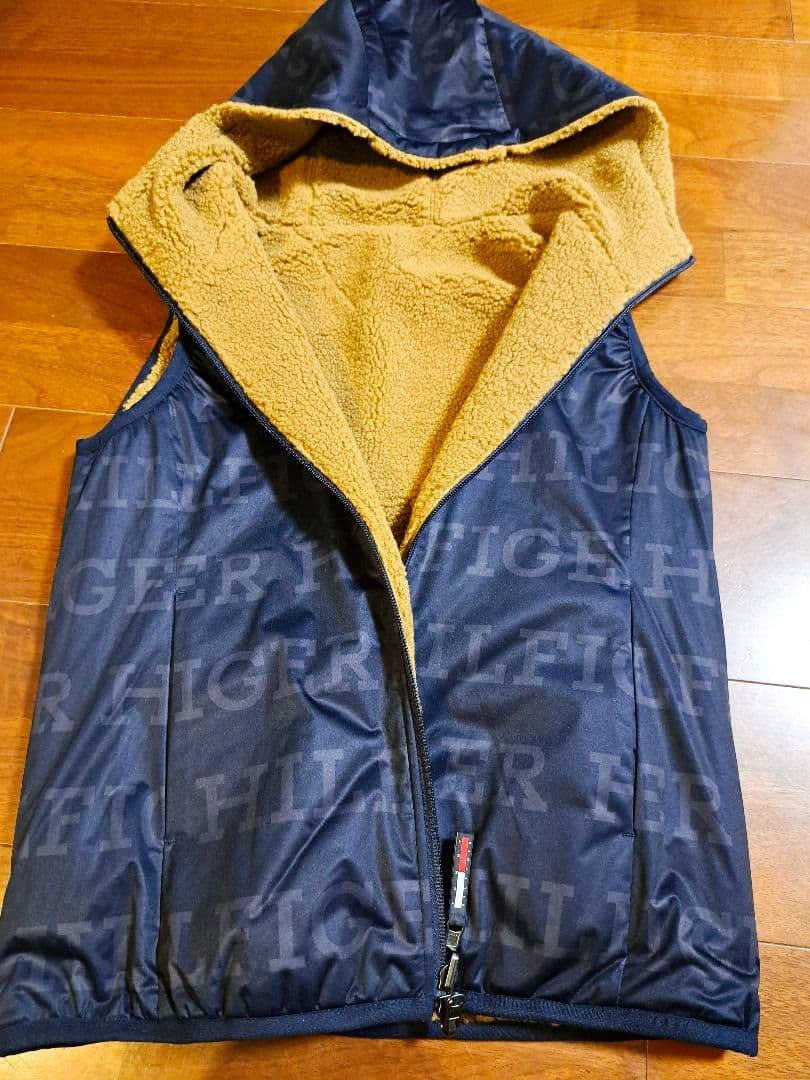   GOLF リバーシブルルボア フリースベスト