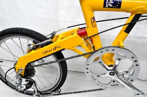 PEUGEOT Pacific 18 折りたたみ自転車走行10km