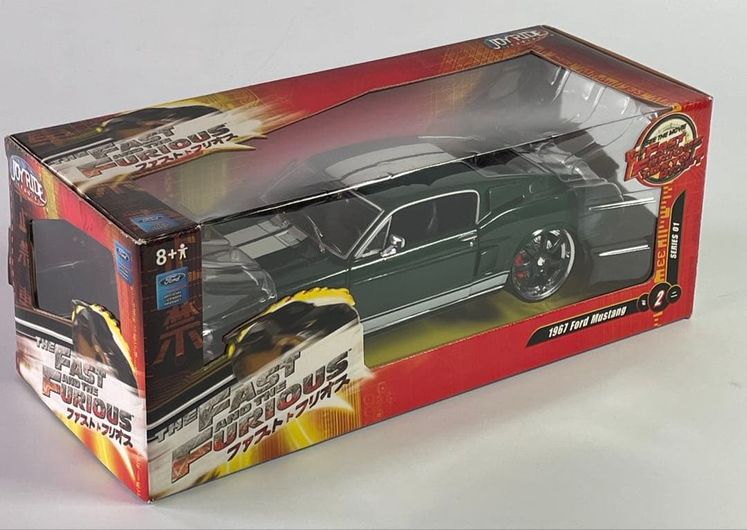 【絶版モデル】ワイルドスピード3 フォード　マスタング　1/18 ミニカー