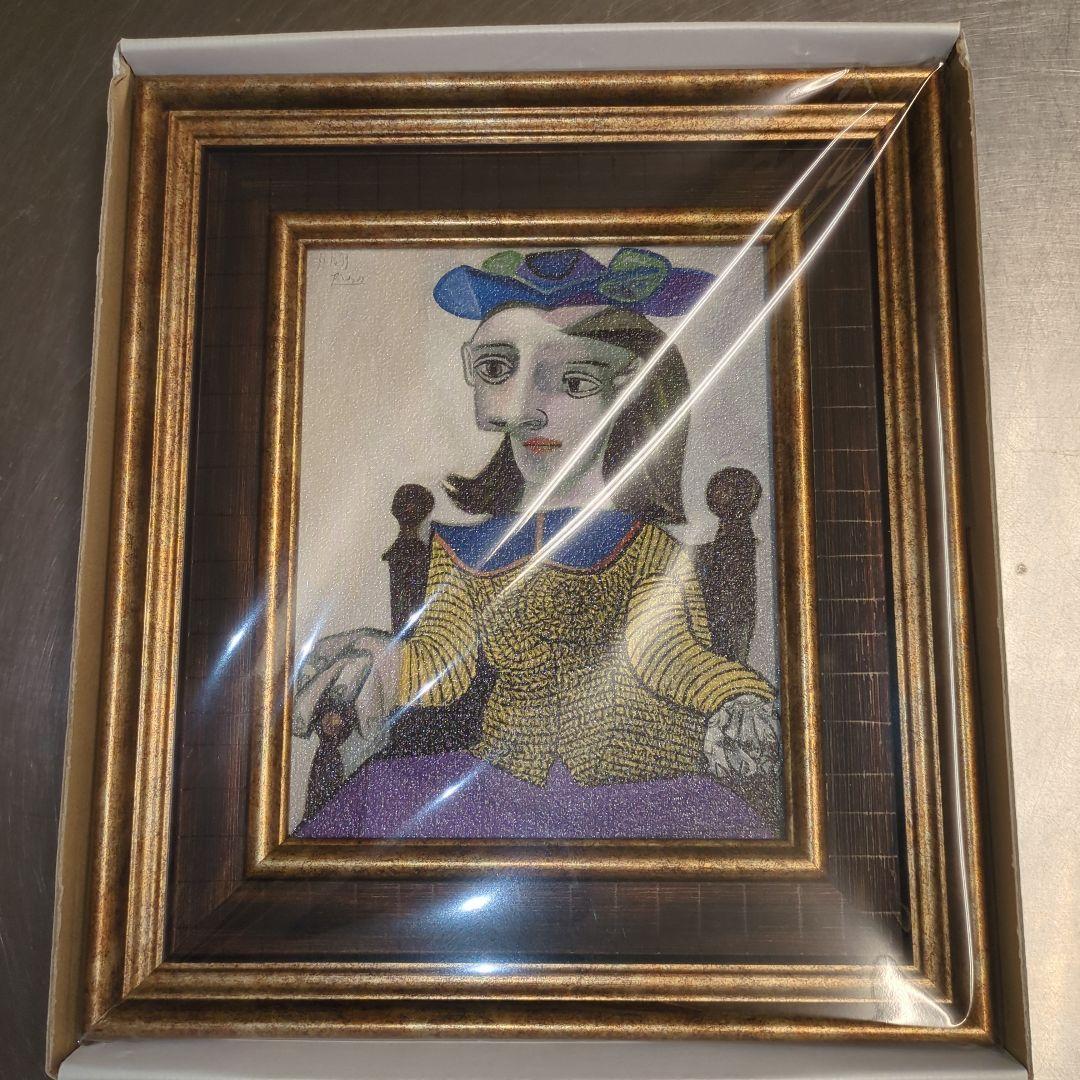 【未使用】✰パブロ·ピカソ✰『1939年』作品 「黄色のセーター」
