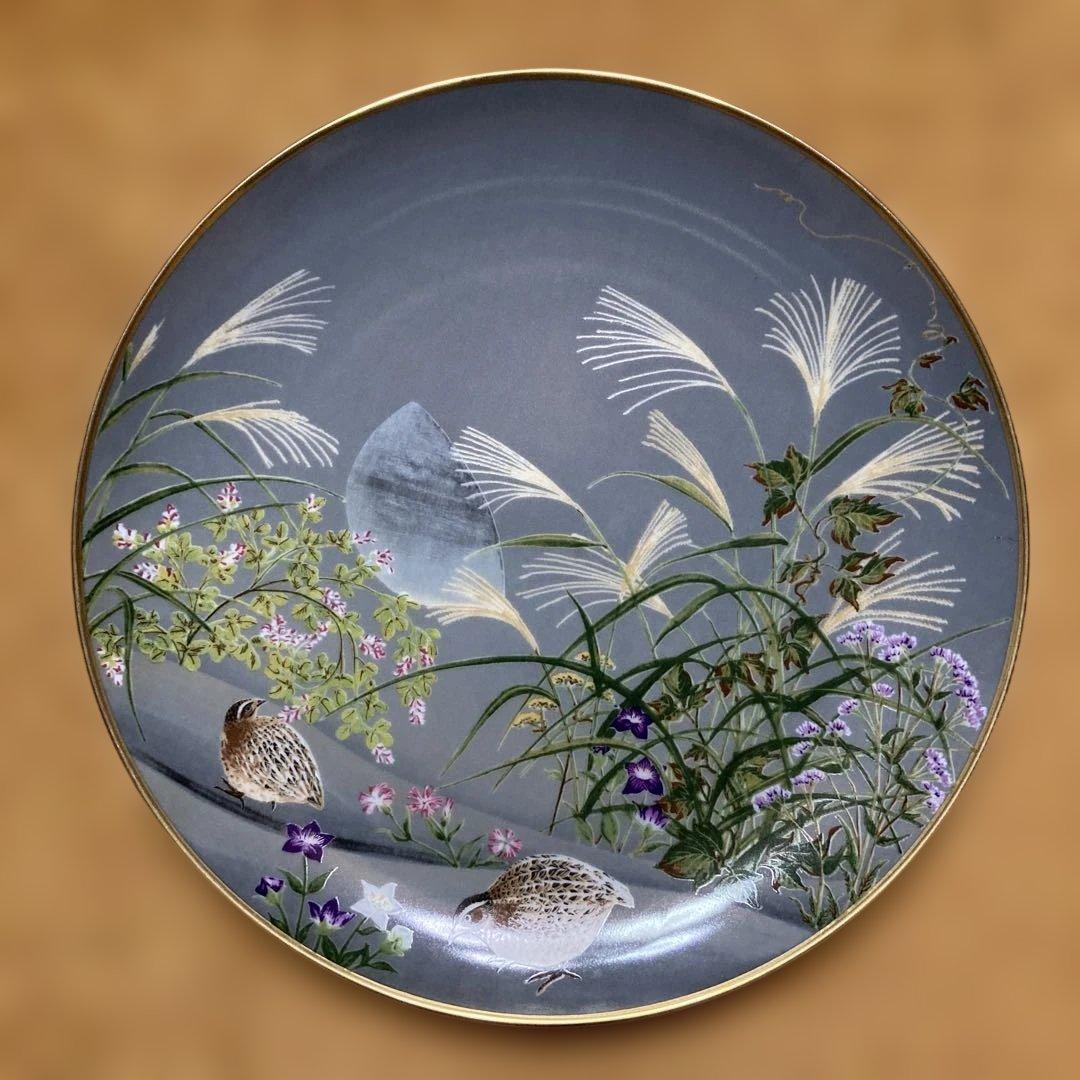 フランクリンポーセリン 花鳥十二か月 飾皿コレクション　野畑直子作　4枚欠品
