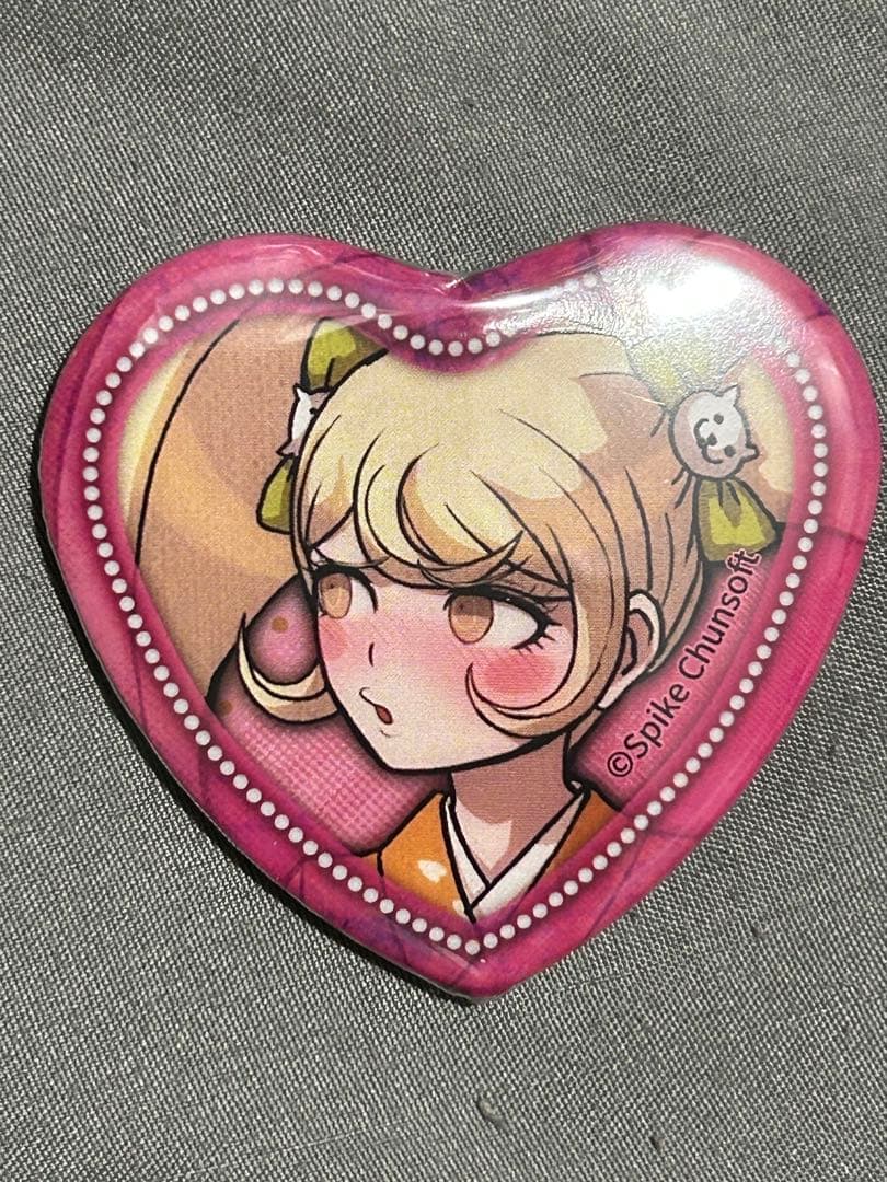 ダンガンロンパ テレ顔ハート缶バッジコレクション 西園寺日寄子