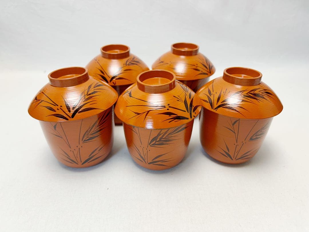 懐石道具揃えて 一式 五客揃 漆器 元箱