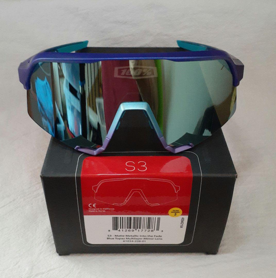 100% S3 ブルートパーズ ワンハンドレッド サングラス