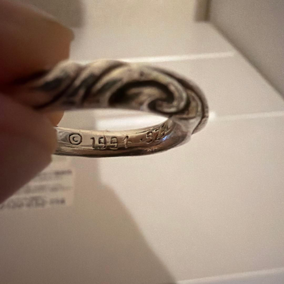 クロムハーツ スクロールリング