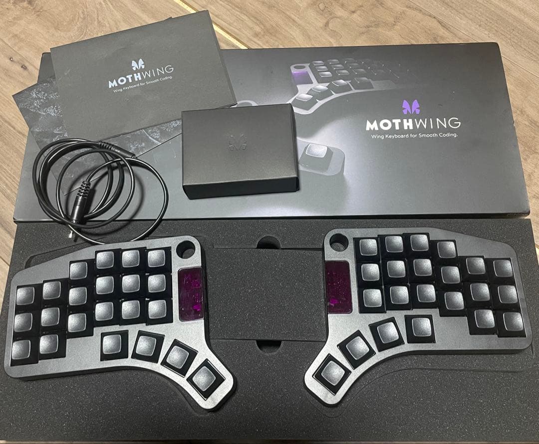 MOTHWING エルゴノミクスキーボード 分割キーボード