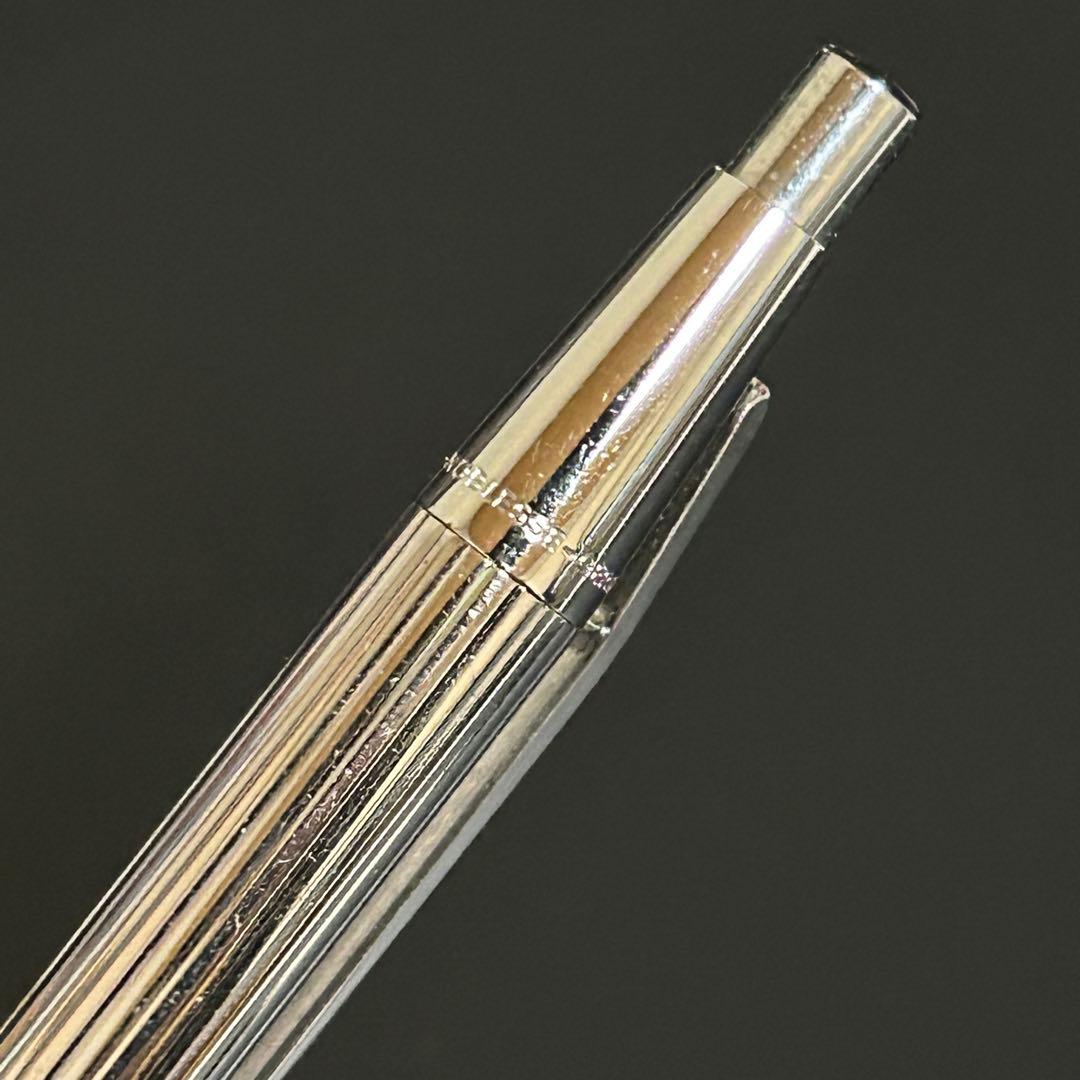 モンブラン ノブレス スリムライン ボールペン シルバー プレート