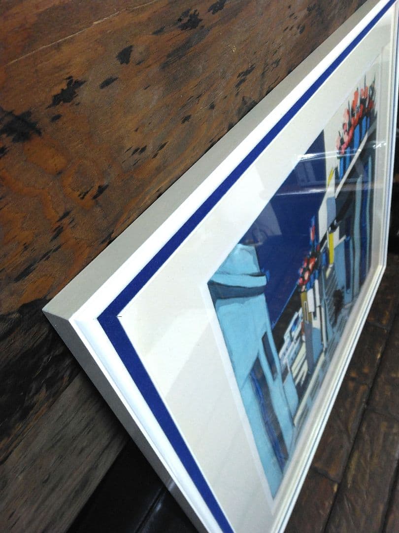 リトグラフ ジャン・クロード・キリチ フランス 自筆サイン 限定 高級 額縁