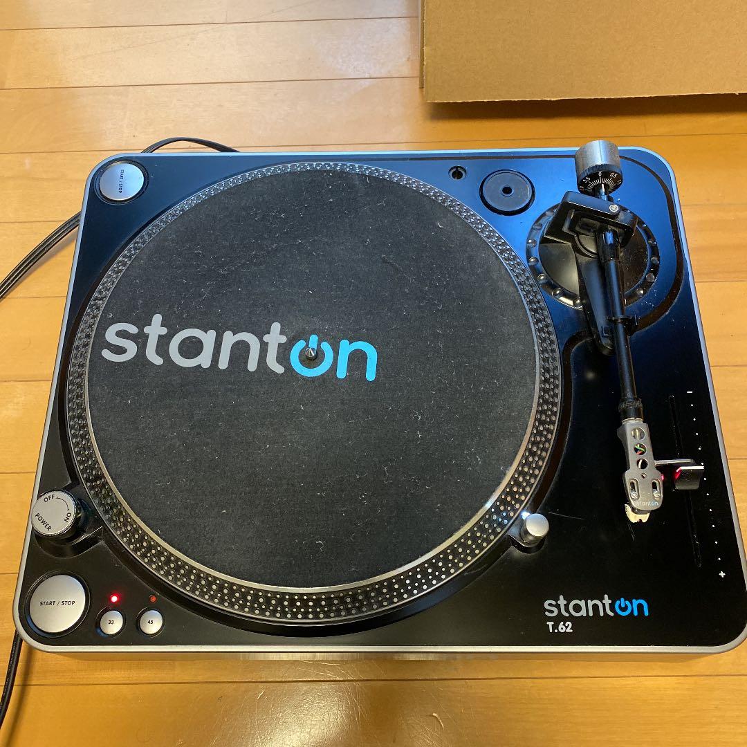 動作品 stanton ターンテーブル レコードプレイヤー T.62 購入