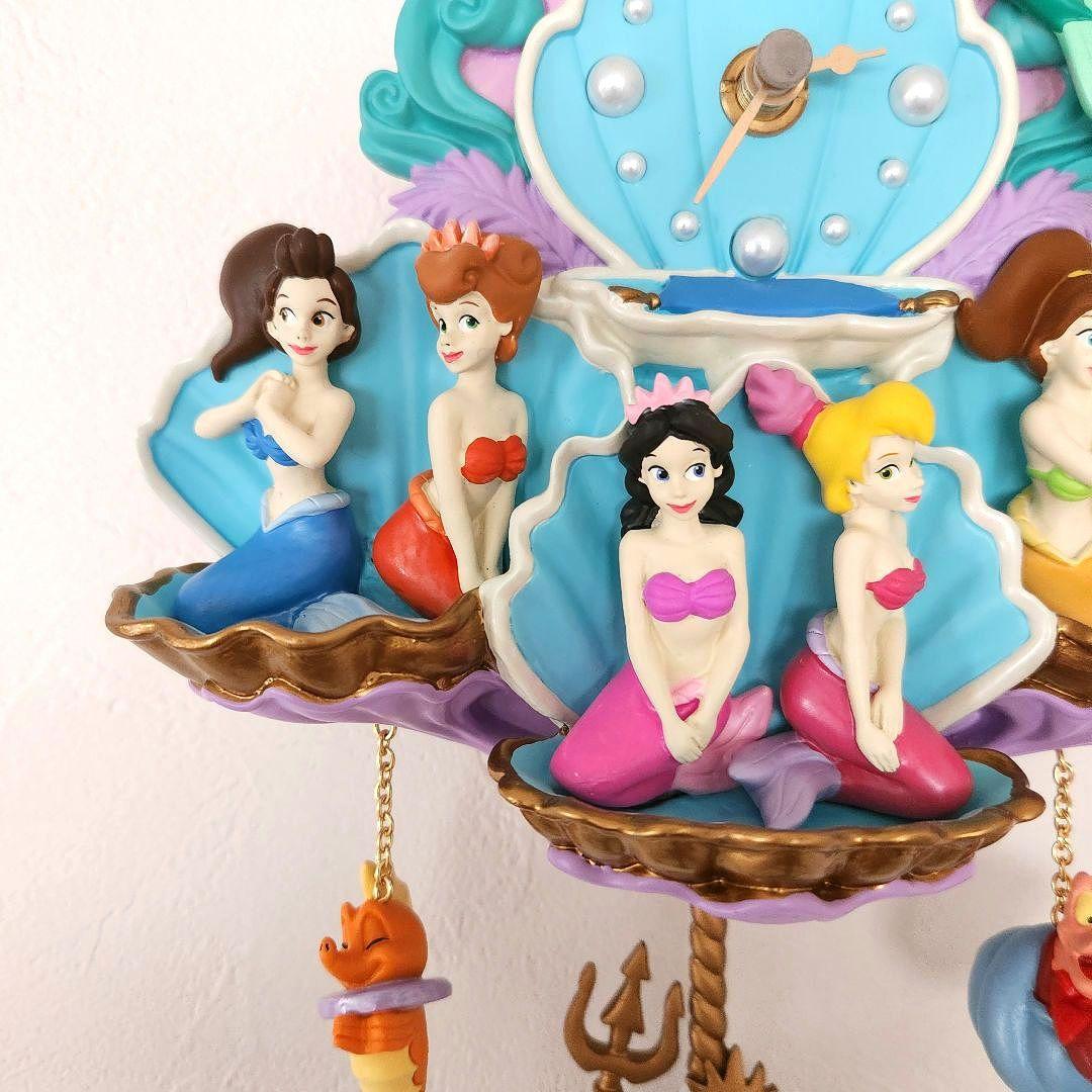 リトルマーメイド】アリエル 壁掛け時計 ストーリーコレクション 箱