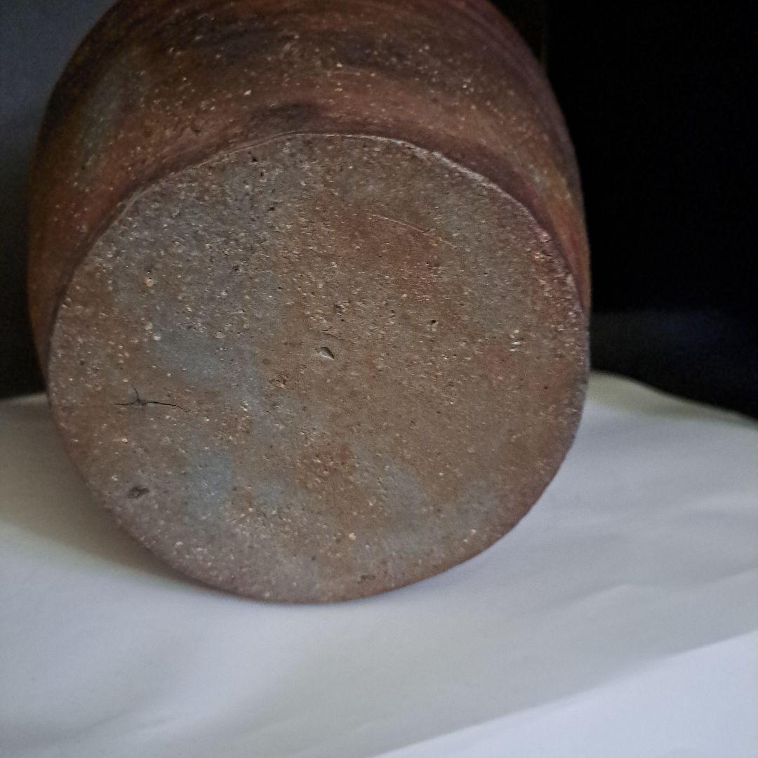 KaZe3456様専用 茶道道 桃山時代 古備前焼 茶壺 3耳壺 三角刻印