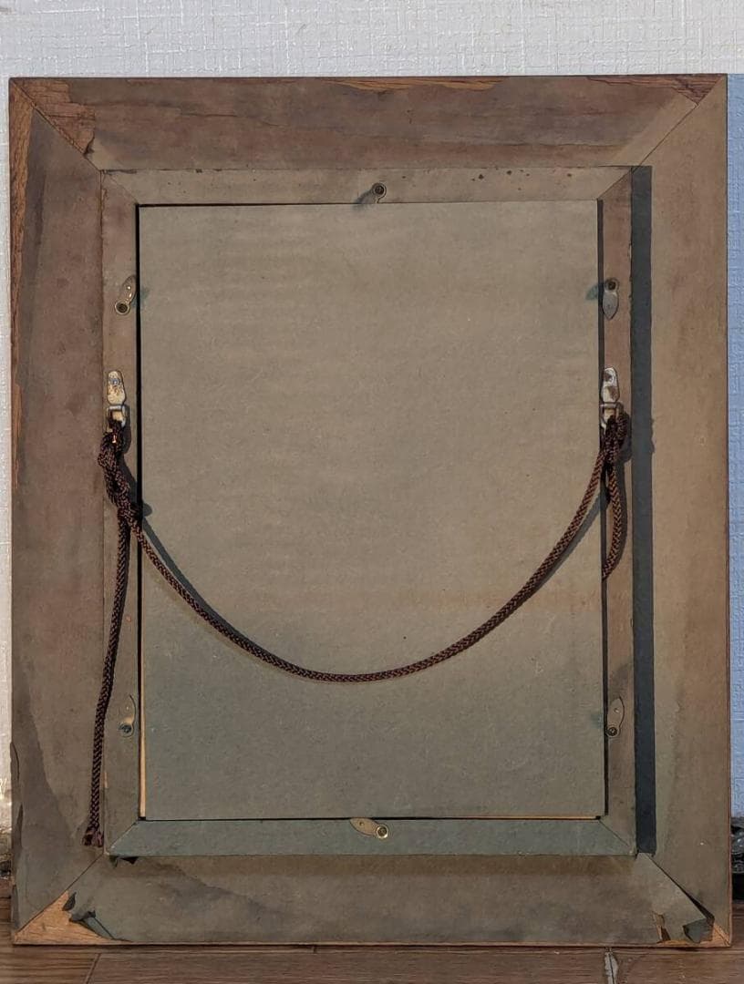 真作】絵画 油彩SM やさしき花々 印象派風 小品 美しい色彩アート X164