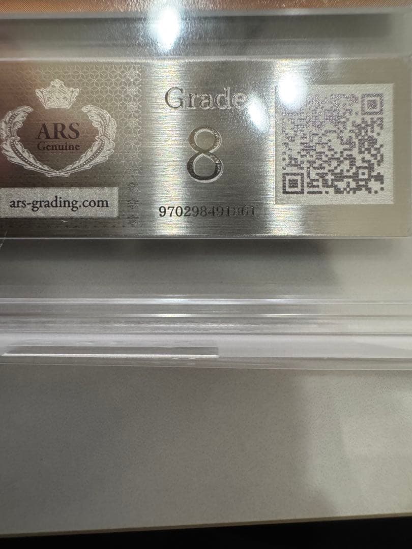 真紅眼の黒竜　初期　ARS 鑑定品　ARS8