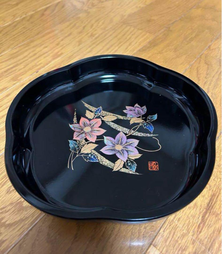 山本寛斎kansai yamamotoデザイン 漆器 盆 輪島塗 漆塗り おぼん